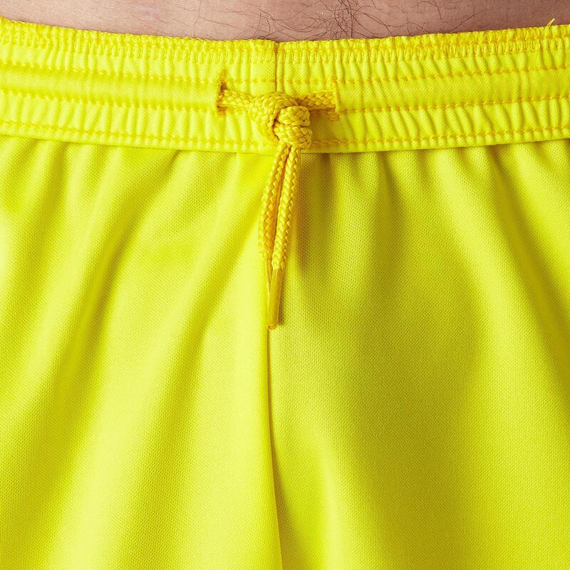 Damen/Herren Fussball Shorts - F100 gelb