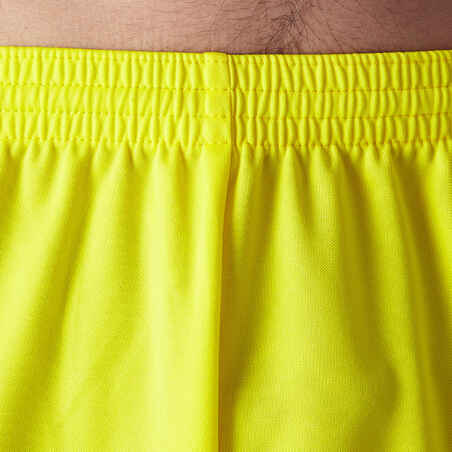 F100 Adult Football Shorts - Yellow