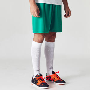 Pantalón corto de fútbol Adulto Kipsta F100 verde