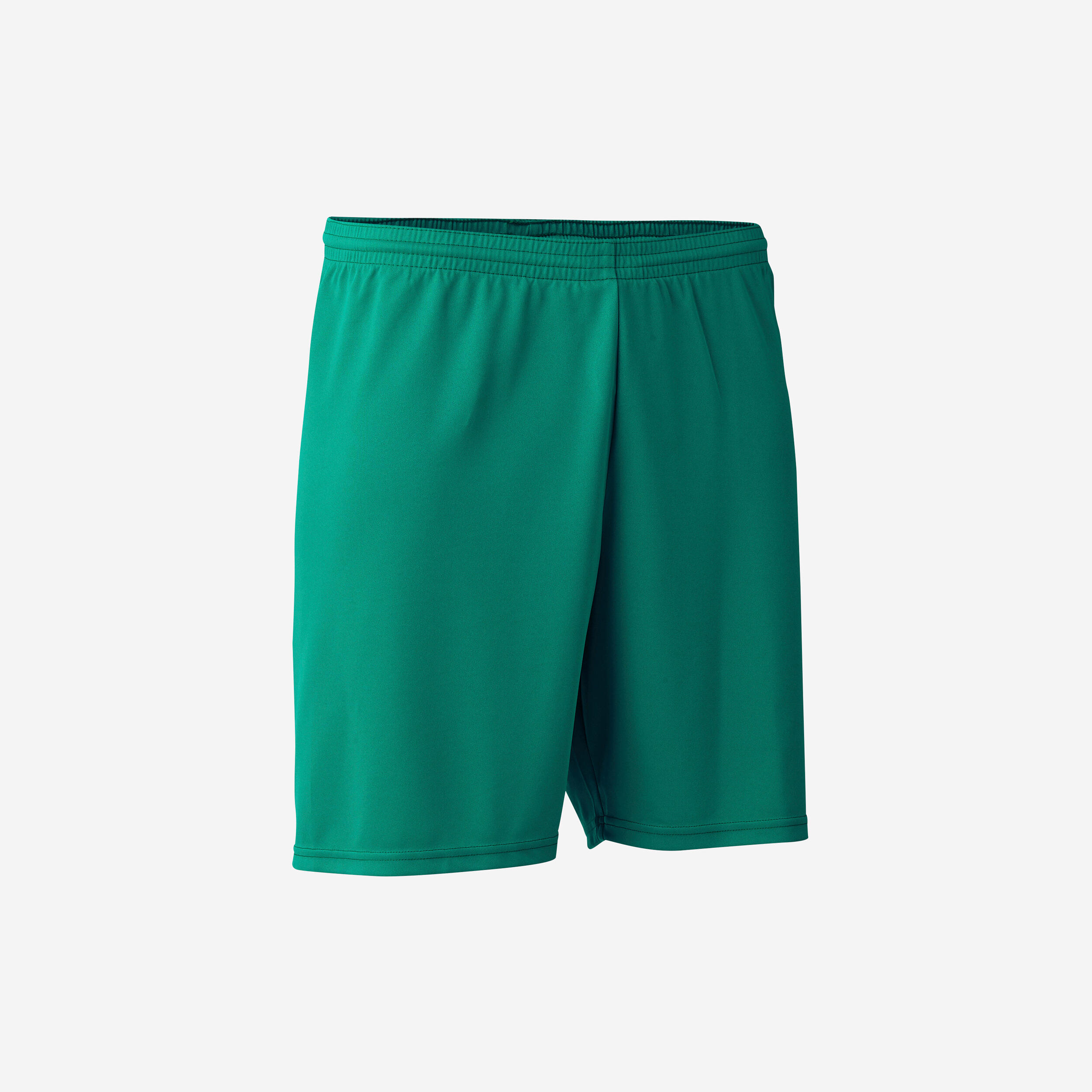 Fotbollsshorts F100 Vuxen Grön