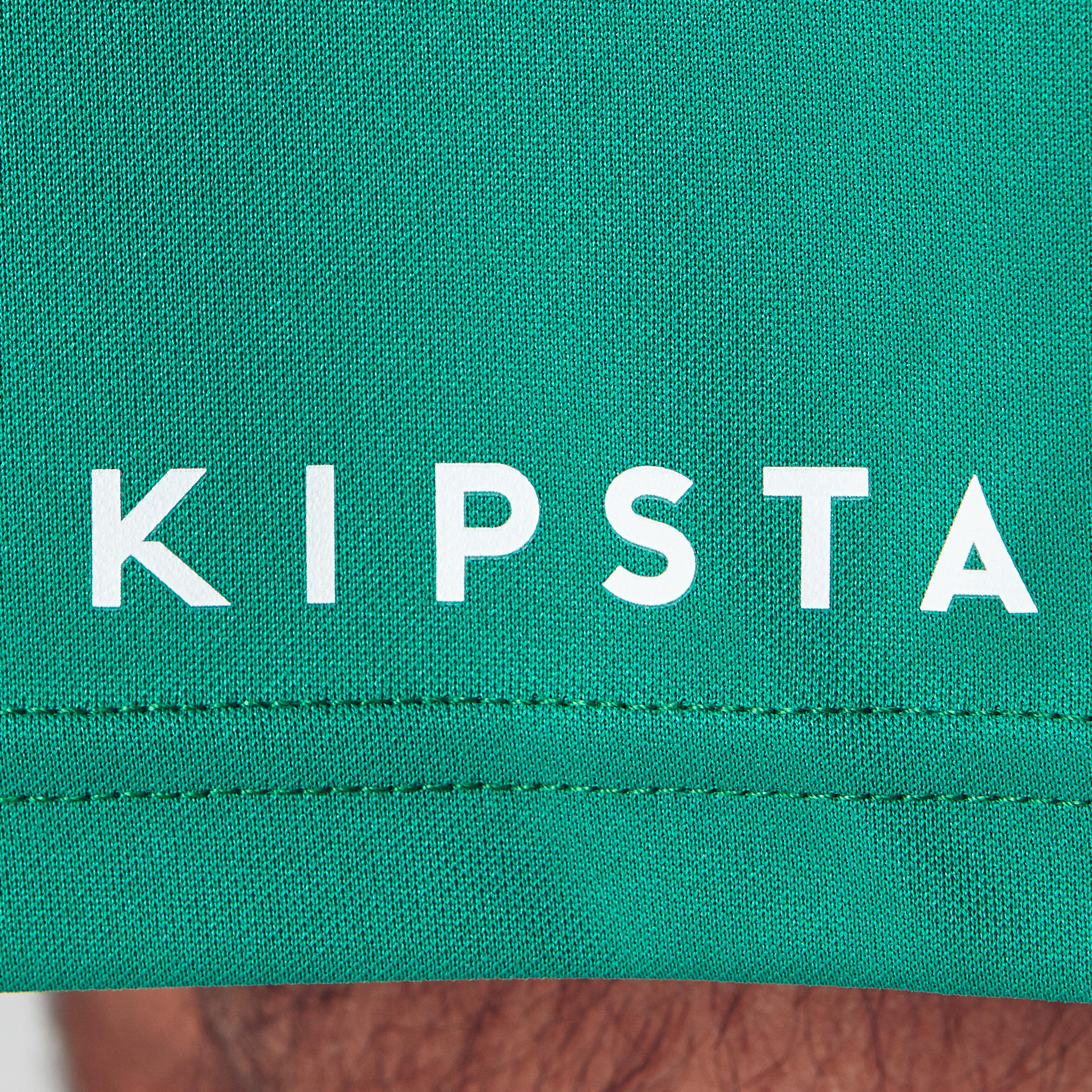 Pantalón corto de fútbol Adulto Kipsta F100 verde 8/11