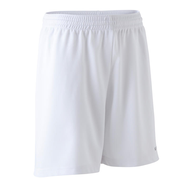 Short de soccer enfant F100 blanc Short de soccer enfant F100 blanc