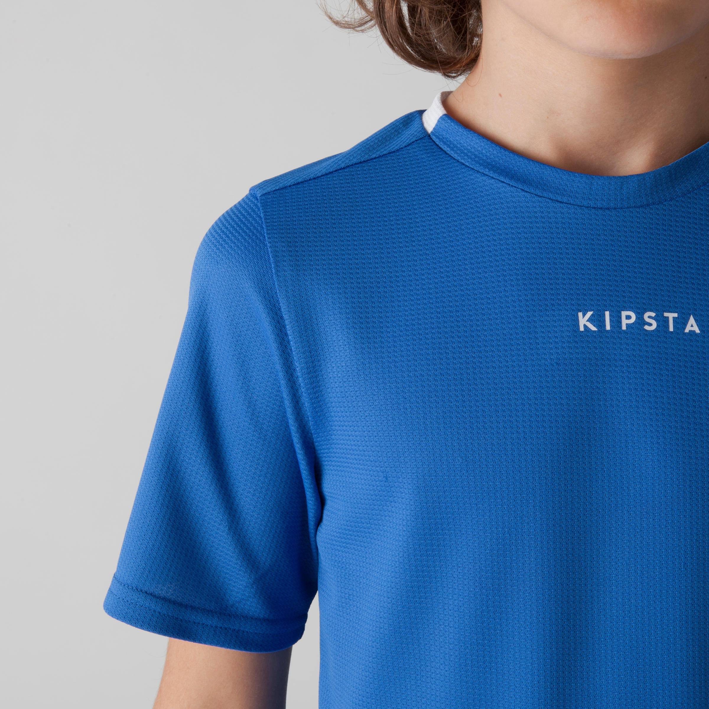 Kids' Football Shirt F100 - Blue 6/11