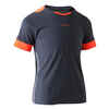 F500 Kids' Football Shirt - Grey/Orange