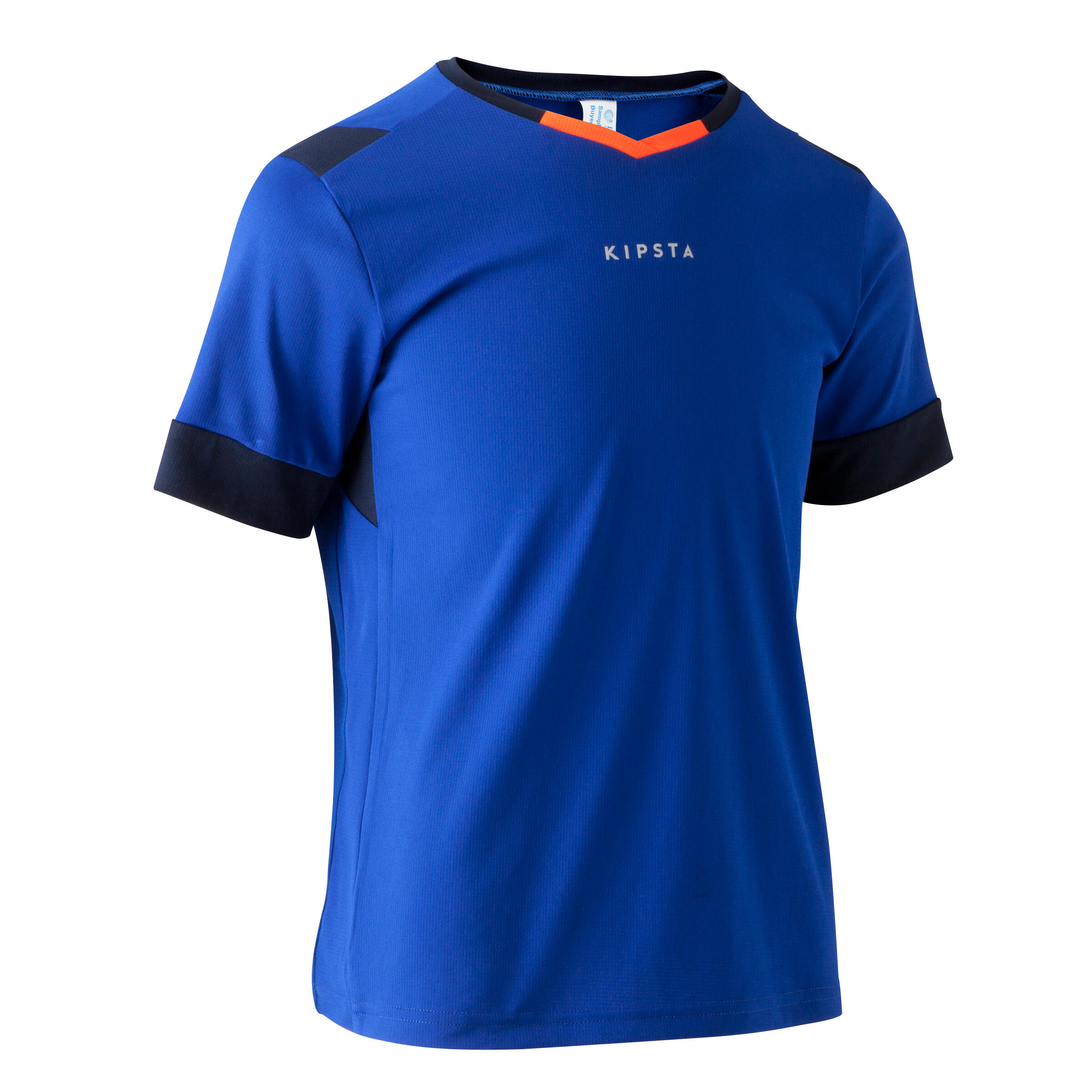 Kids' Football Jersey F500 Blue/Navy Blue