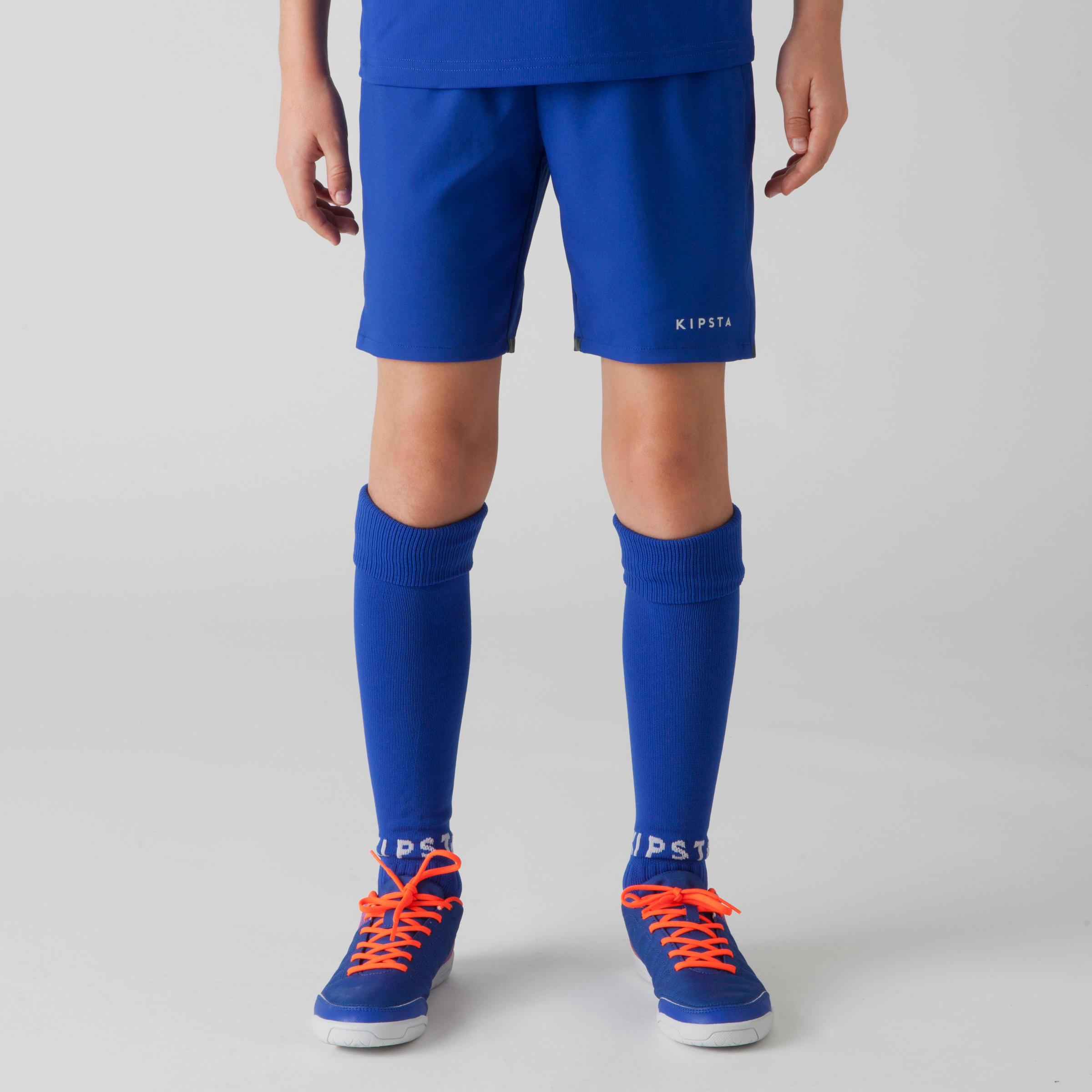 F500 Kids' Football Shorts - Indigo Blue 2/9