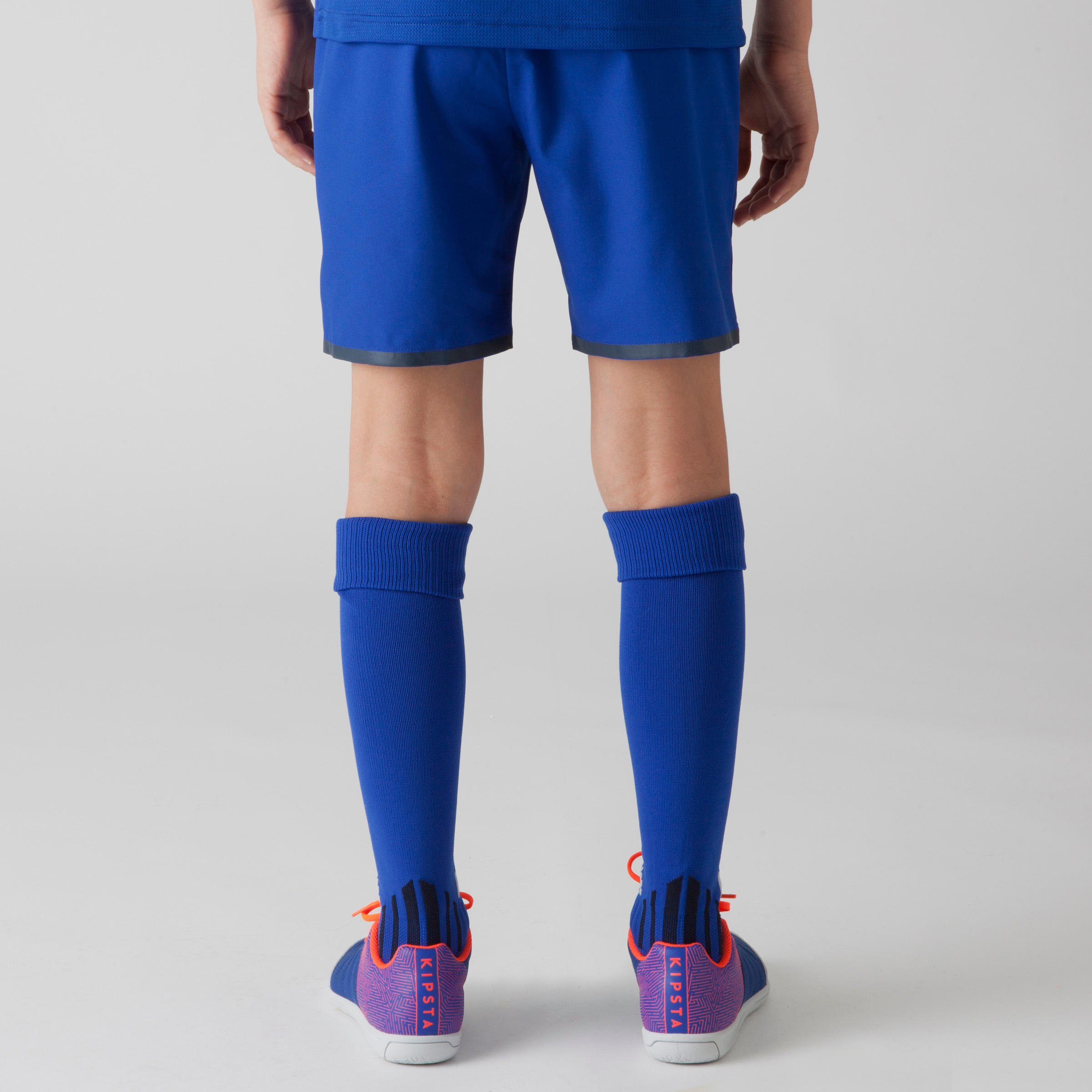 F500 Kids' Football Shorts - Indigo Blue 4/9