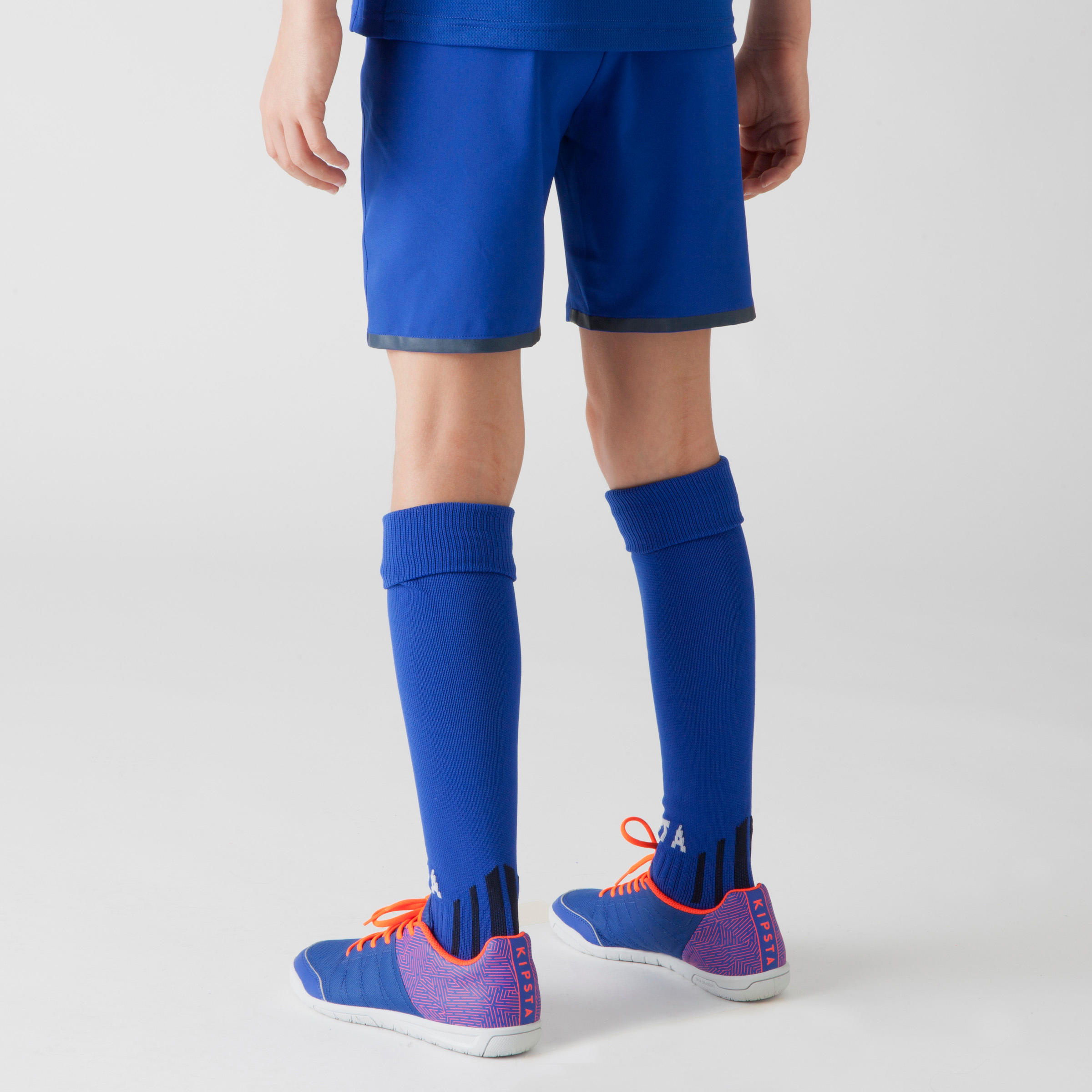 F500 Kids' Football Shorts - Indigo Blue 5/9