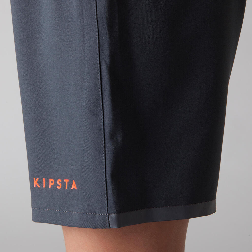 Fußballshorts F500 Kinder marineblau