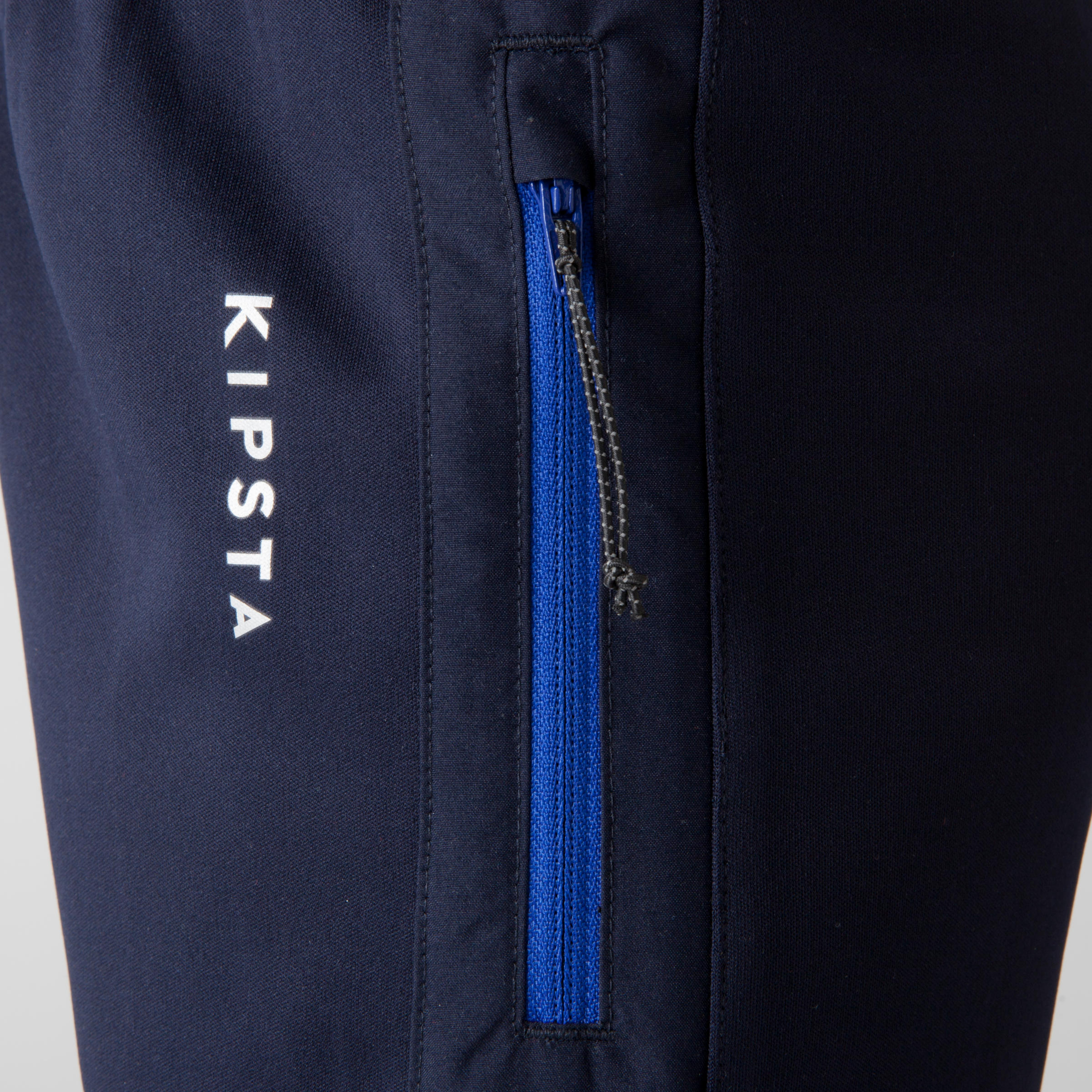 T500 Kids' Long Training Shorts - Navy Blue 7/10