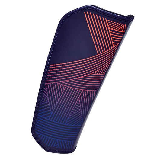 
      Adult Football Shin Pads F180 - Blue/Orange
  