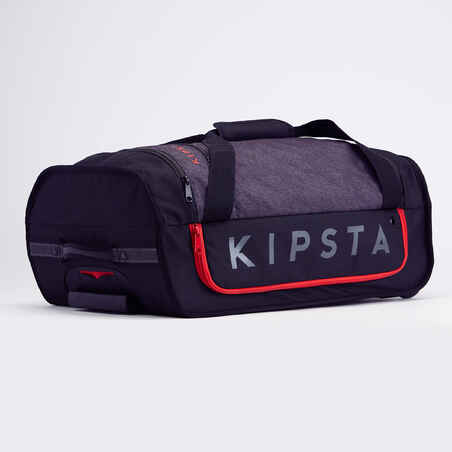 30L Suitcase Essential - Black/Red