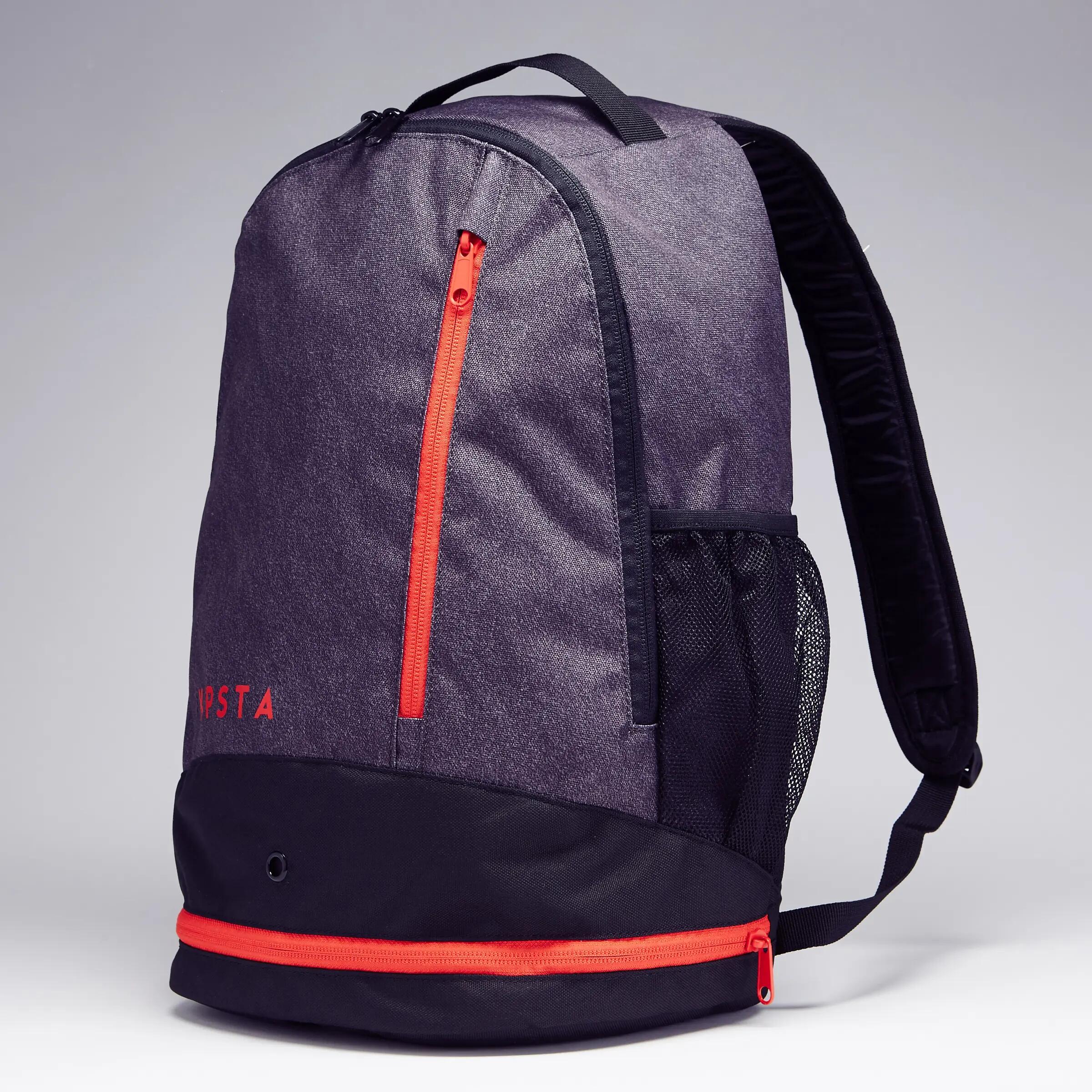 Intensive Team Sports Backpack 20 Litres - Green/Grey/Red 3/11