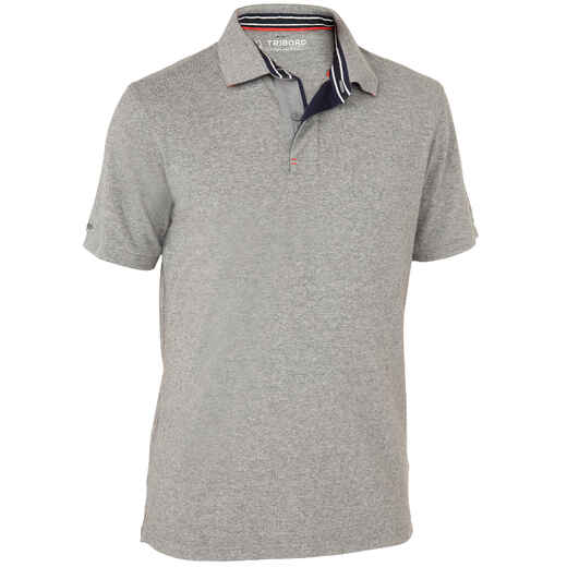 
      Men’s 100 Adventure SS sailing polo plain grey
  