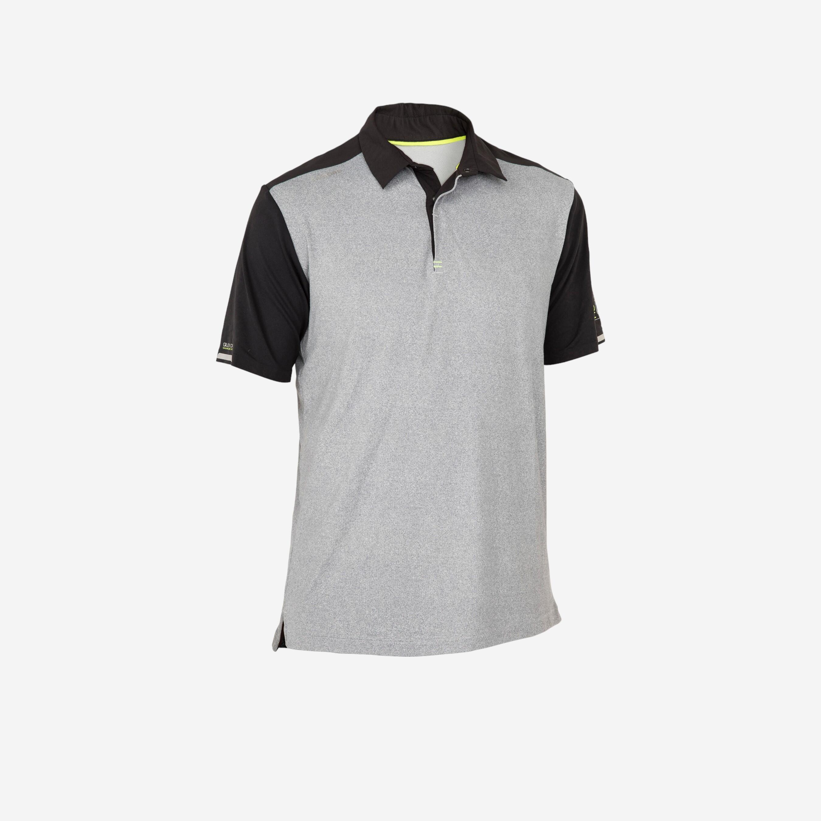 

Men's Sailing Short Sleeve Polo Shirt Race 500 - Mottled Grey -  By TRIBORD | Decathlon