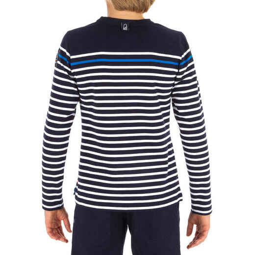 
      Boy’s Sailing Long sleeve T-shirt  100 - Stripy Blue
  