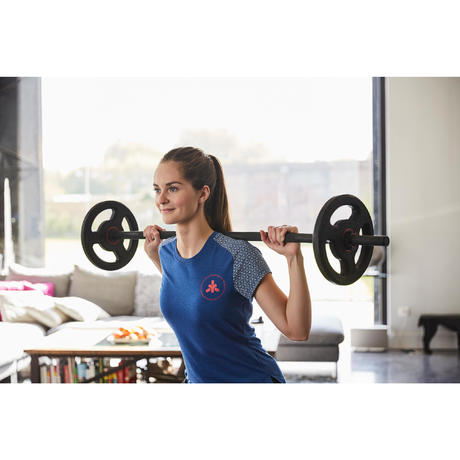 kg pump weight training kit domyos