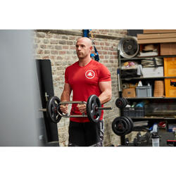 tricep bar decathlon