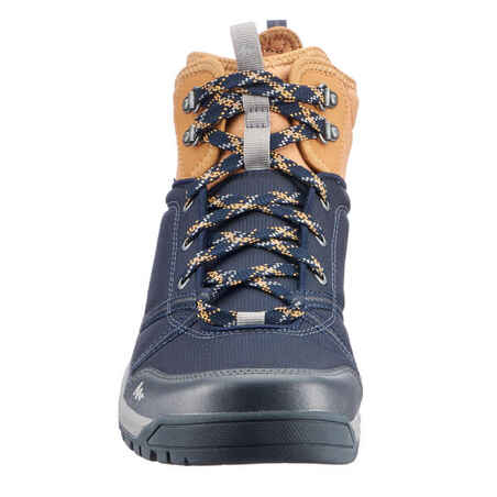 NH150 Mid Waterproof Men's Country Walking Boots - Blue Brown