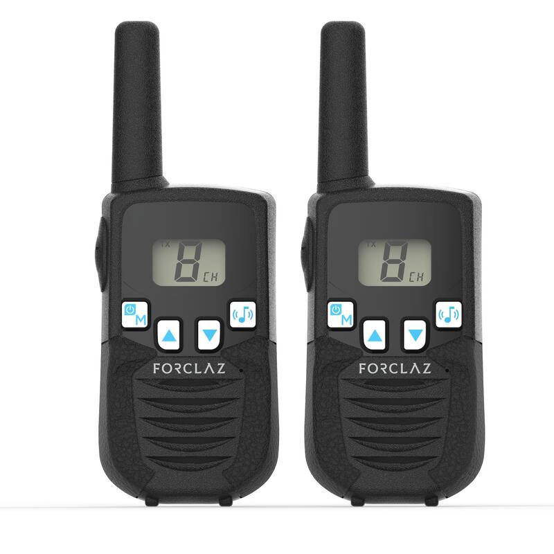 Paire de talkie-walkies rechargeables par USB - 5 km - WT100 FORCLAZ