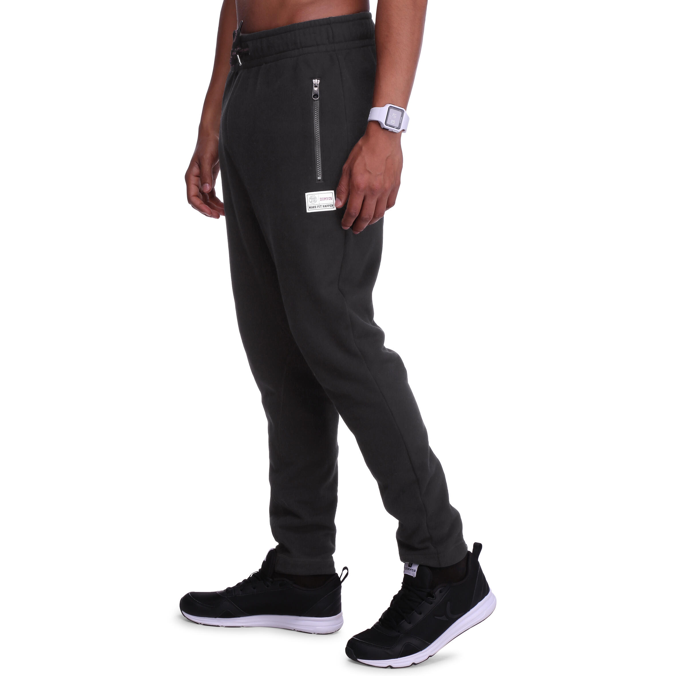 Absorb+ Bodybuilding Slim-fit Bottoms - Black 4/11
