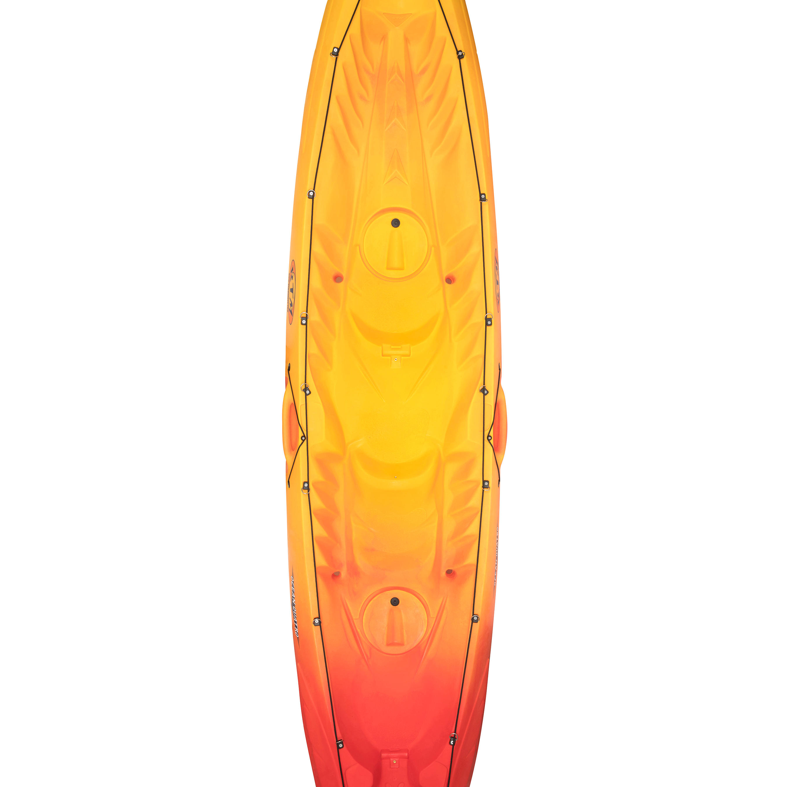 Canoë kayak rigide Ocean Quatro 4 places (2 adultes + 2 enfants) Rotomod 10/15