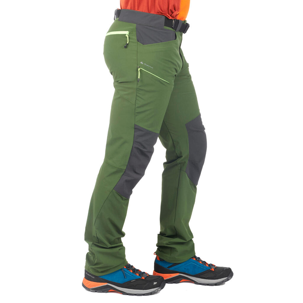 Wanderhose Bergwandern MH500 Herren grün