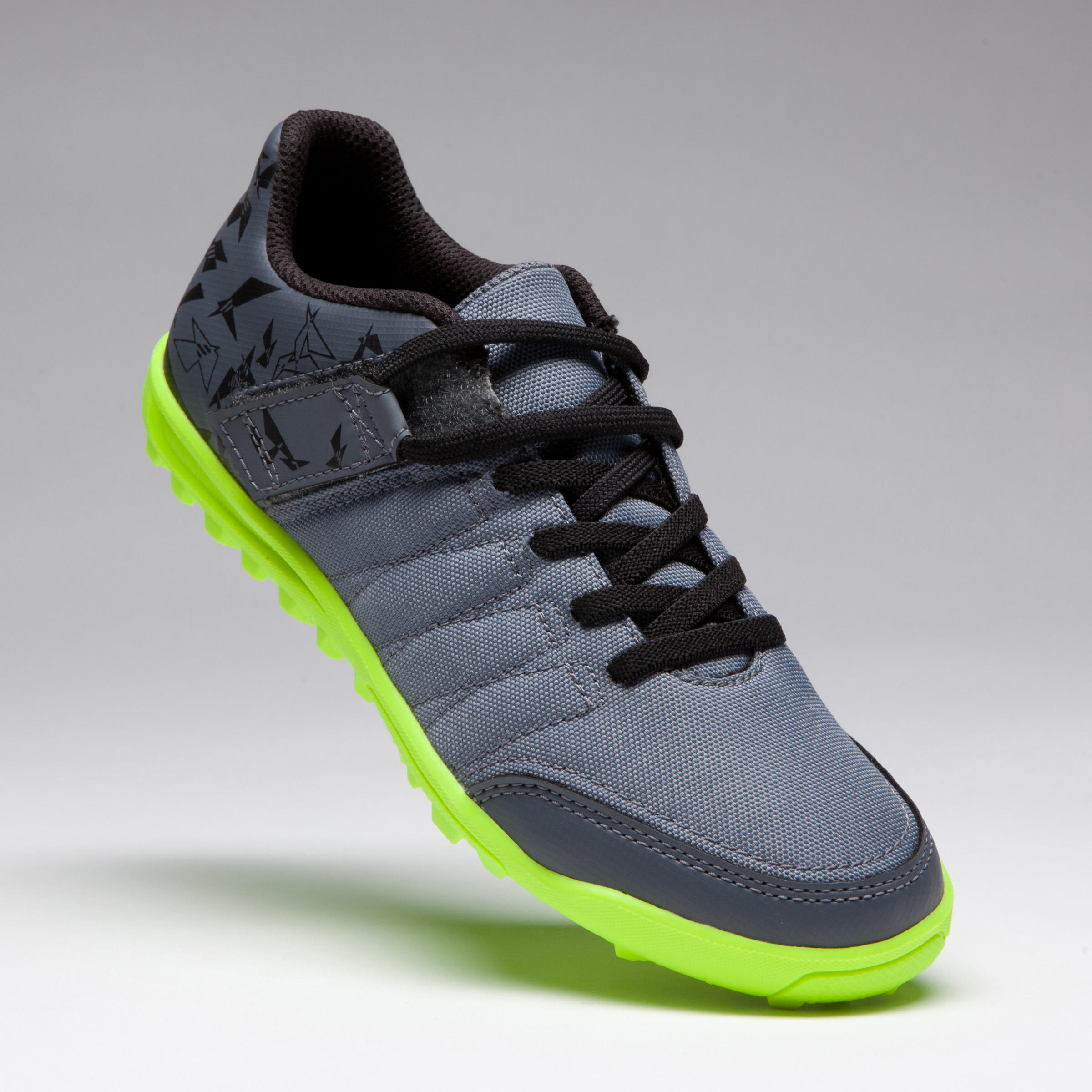 Agility 300 HG Kids' Hard Ground Football Boots - Black/Yellow 7/13
