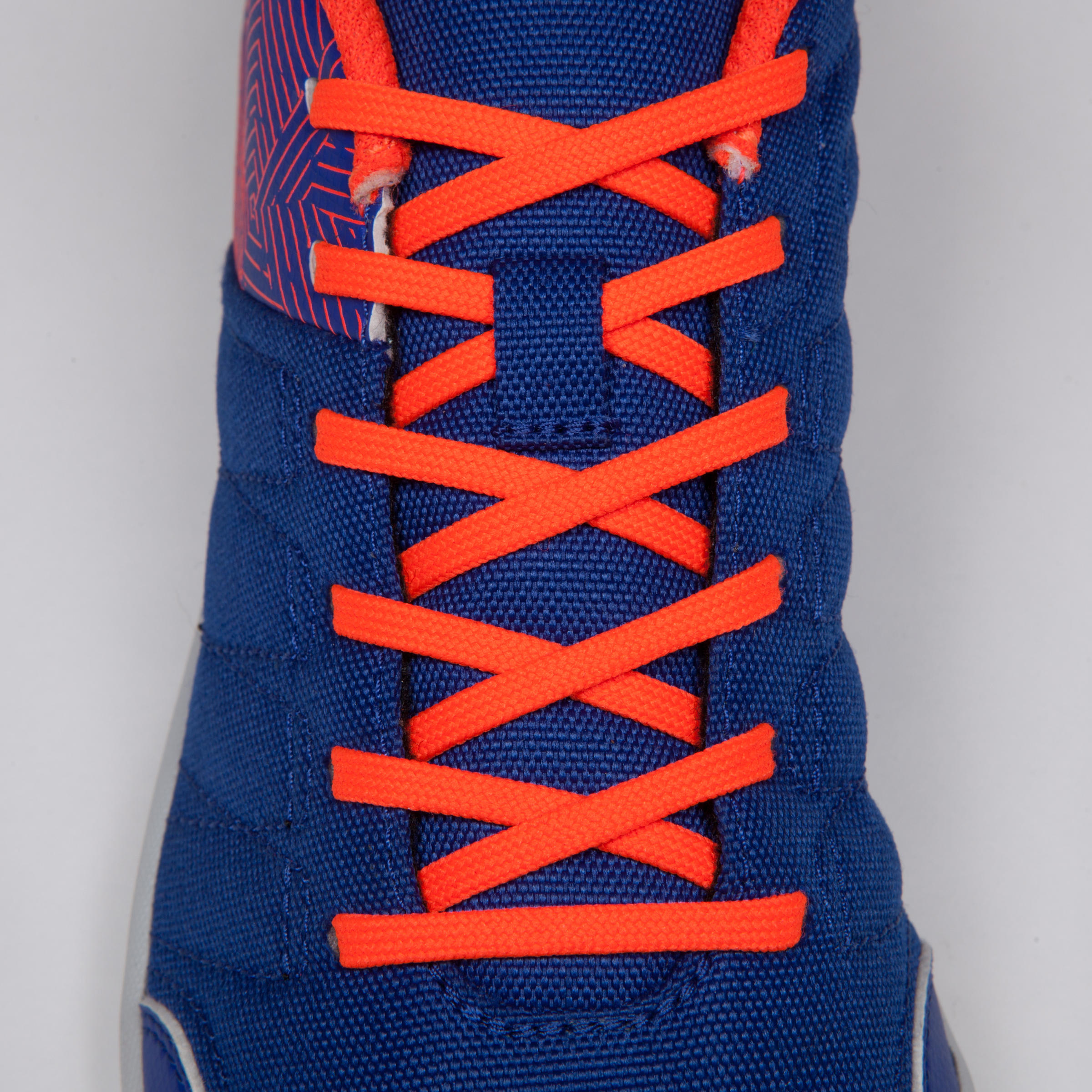 CLR 500 Kids Futsal Boots - Blue/Orange 11/13