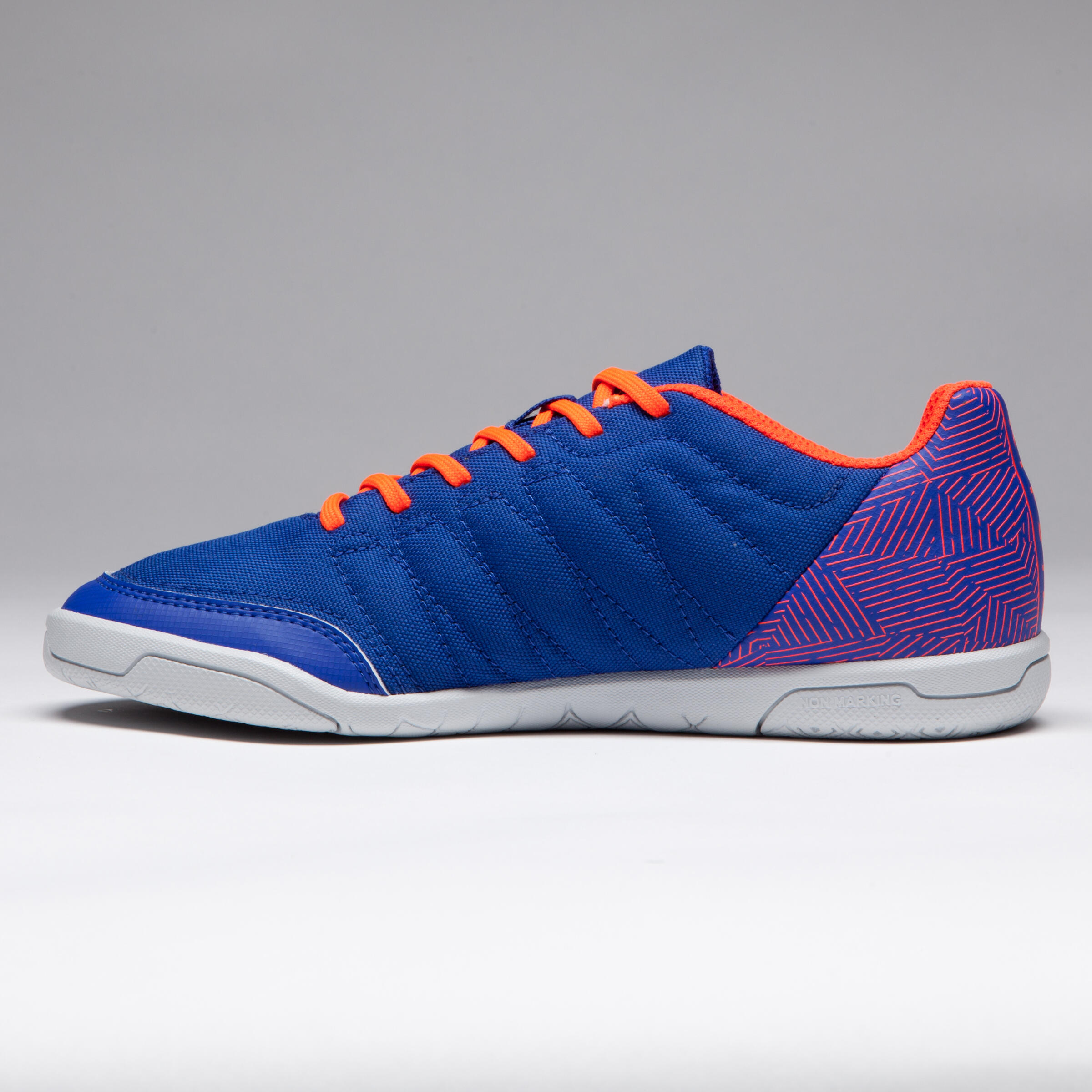 CLR 500 Kids Futsal Boots - Blue/Orange 3/13