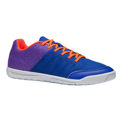 Chaussure de futsal enfant CLR 500 bleue orange