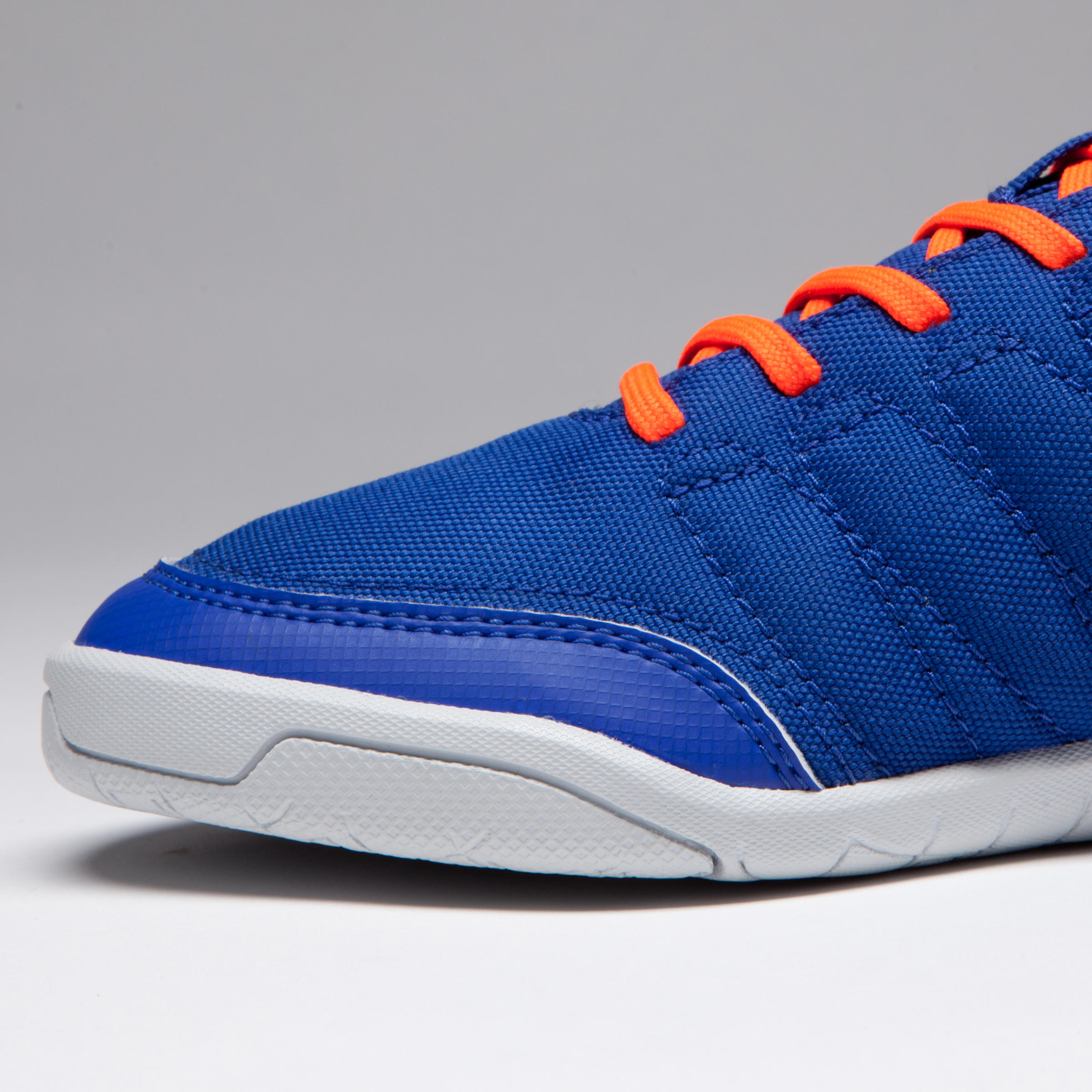 CLR 500 Kids Futsal Boots - Blue/Orange 9/13