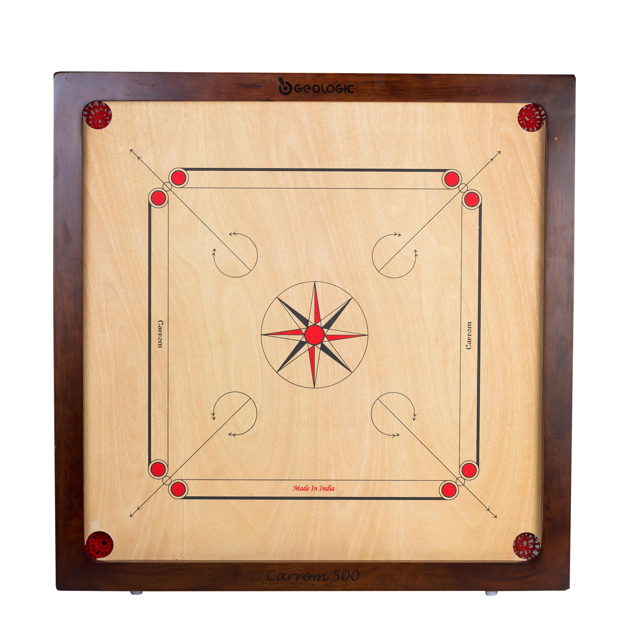 Carrom Board Size Chart