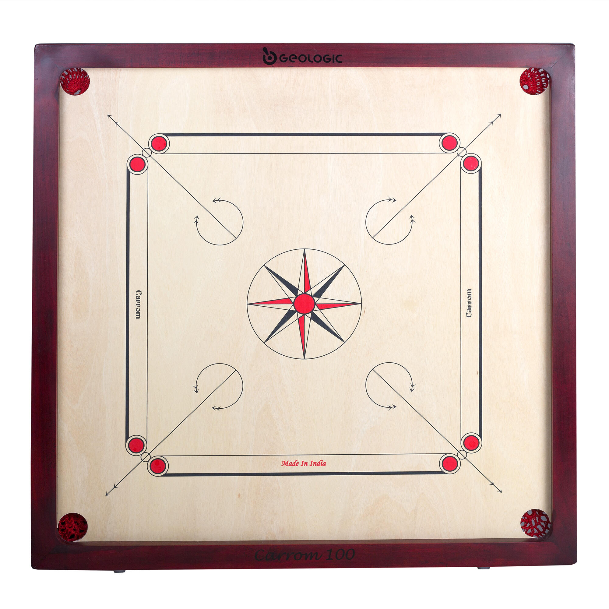 Buy Carrom Board Game Online Geologic Decathlon