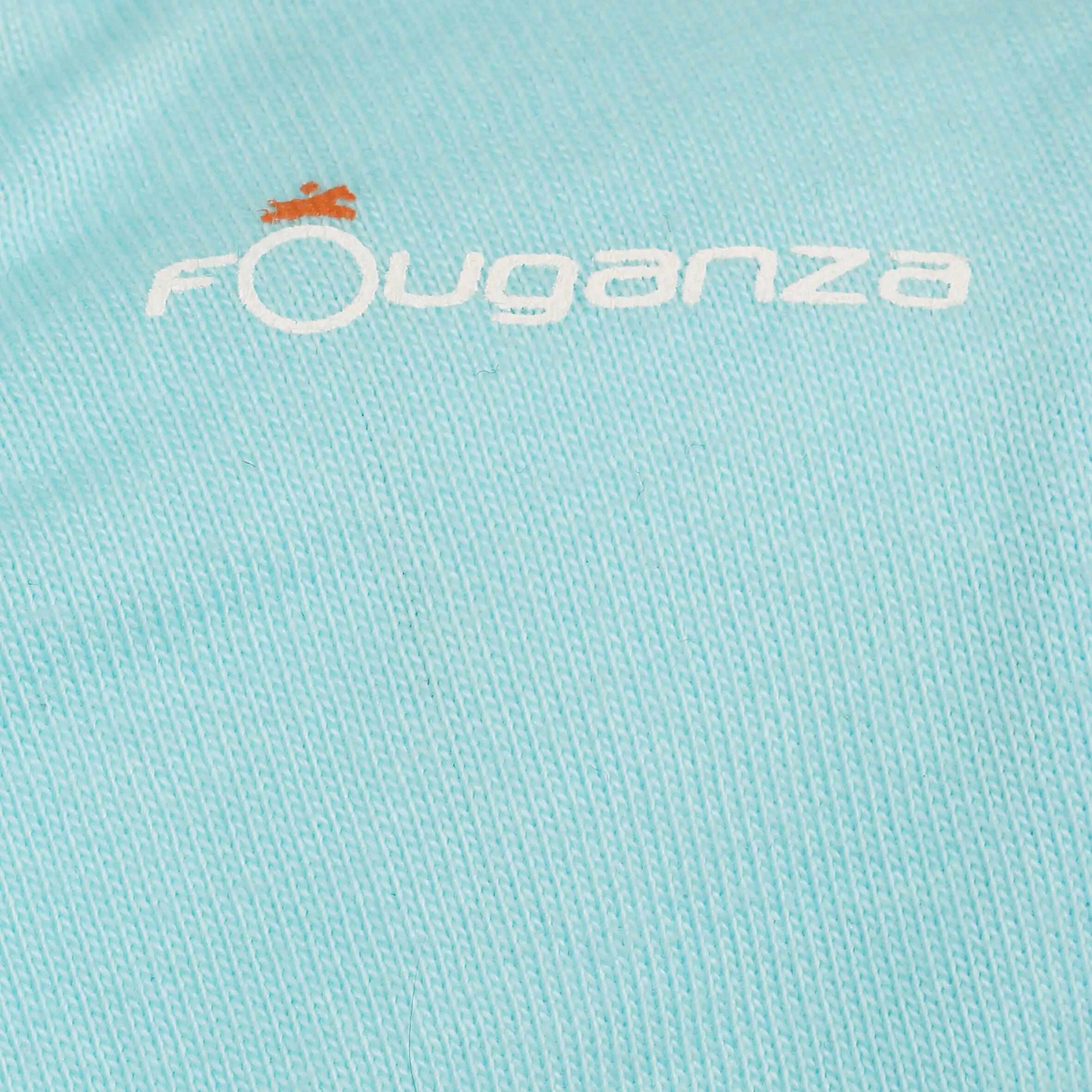 Baby Horse Riding Short Sleeve Polo Shirt - Sky Blue 10/10