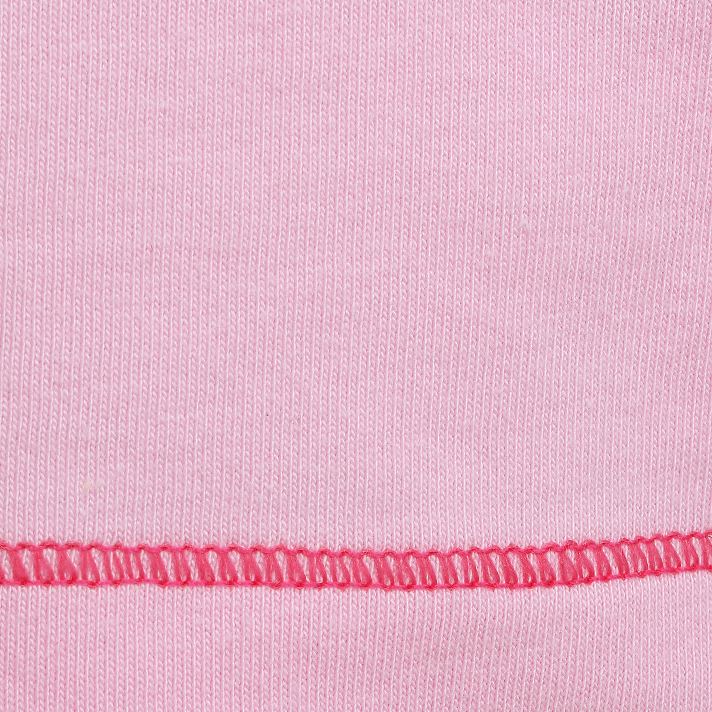 Baby Long-Sleeved Horse Riding Polo Shirt - Light Pink 9/11