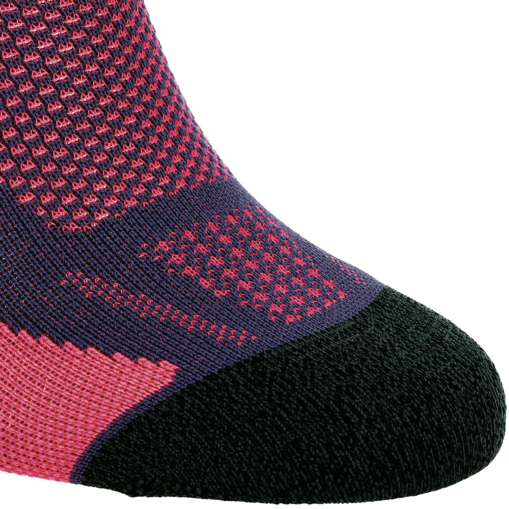 Dünne Laufsocken Kiprun orange