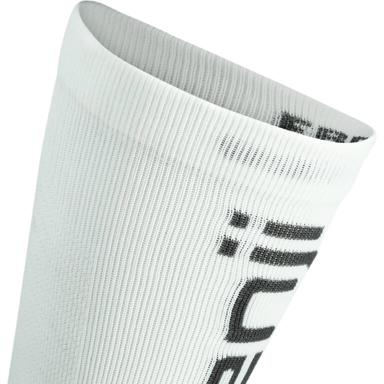 RUNNING COMPRESSION SLEEVES WHITE Decathlon