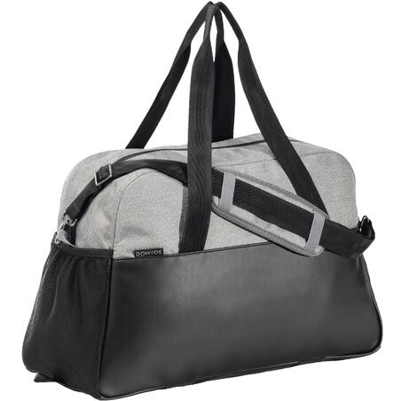 Sivo-crna torba za fitnes (30 l)