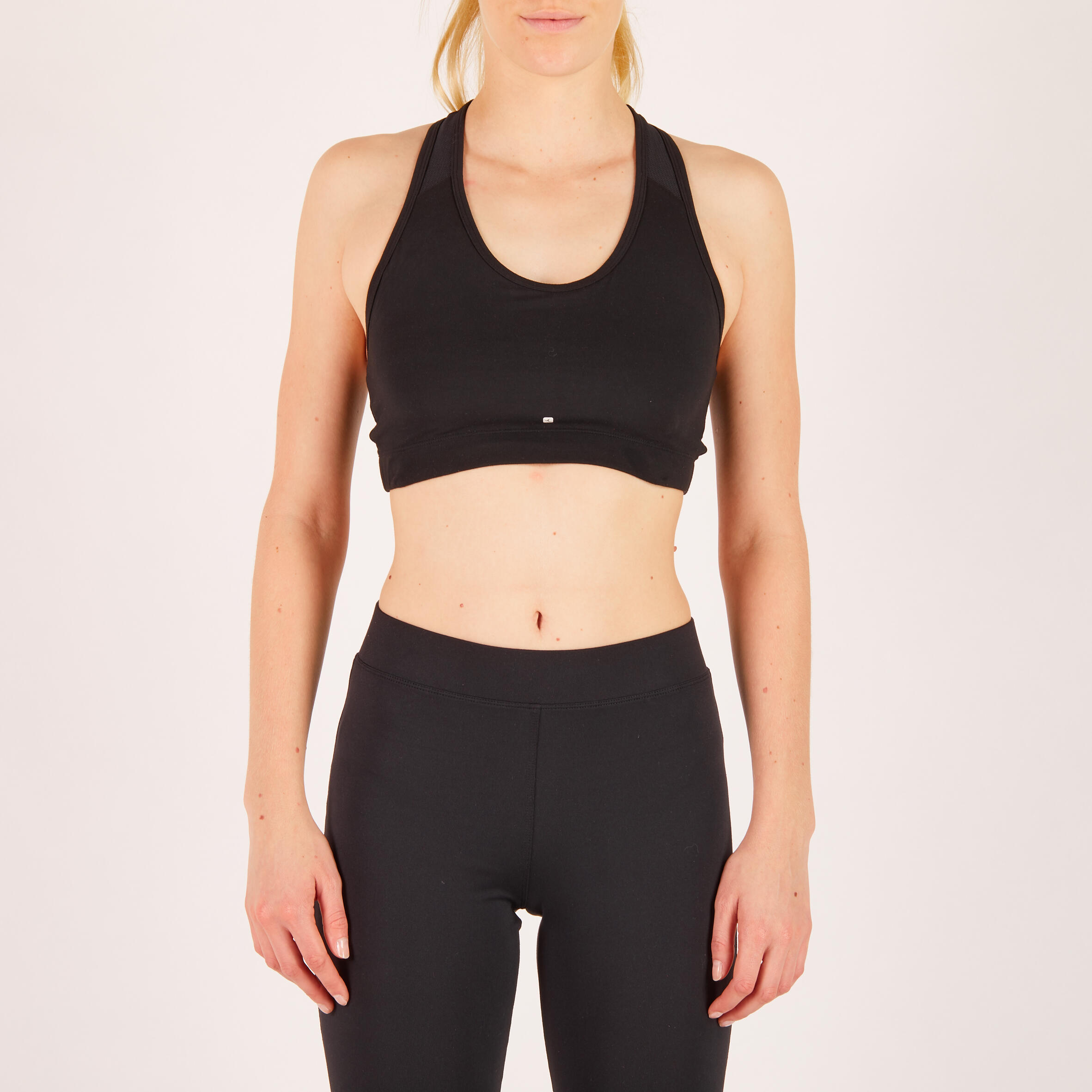 black girl sports bra