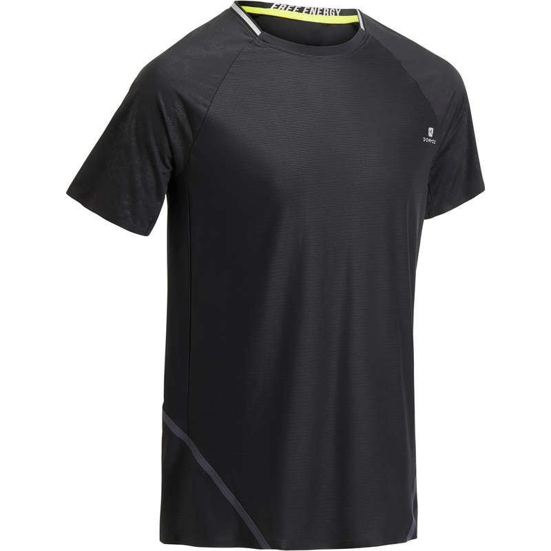DOMYOS FTS 920 Cardio Fitness T-Shirt - Black | Decathlon