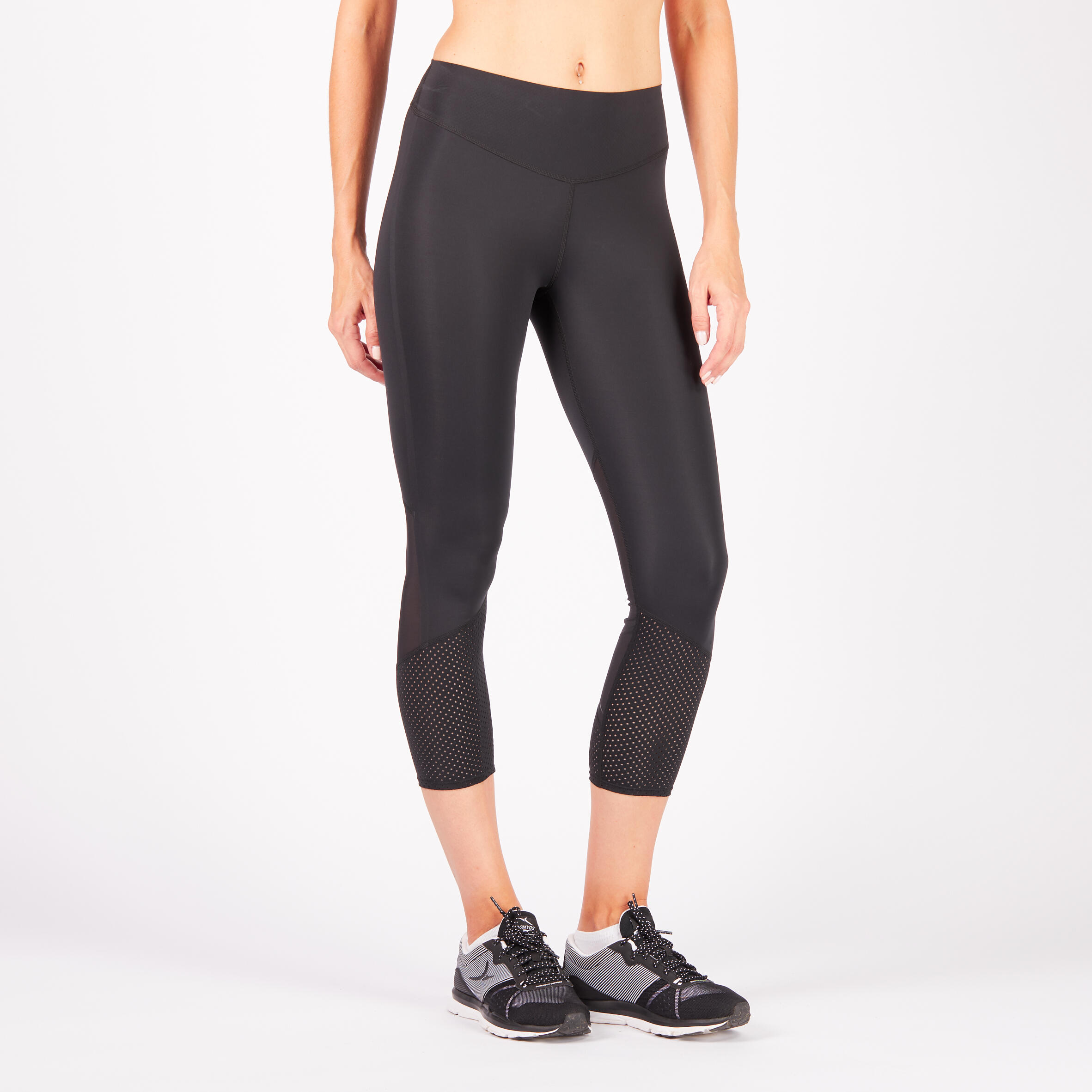 Power Pro 7/8 Gym Leggings - Black | Women's Leggings | Sweaty Betty