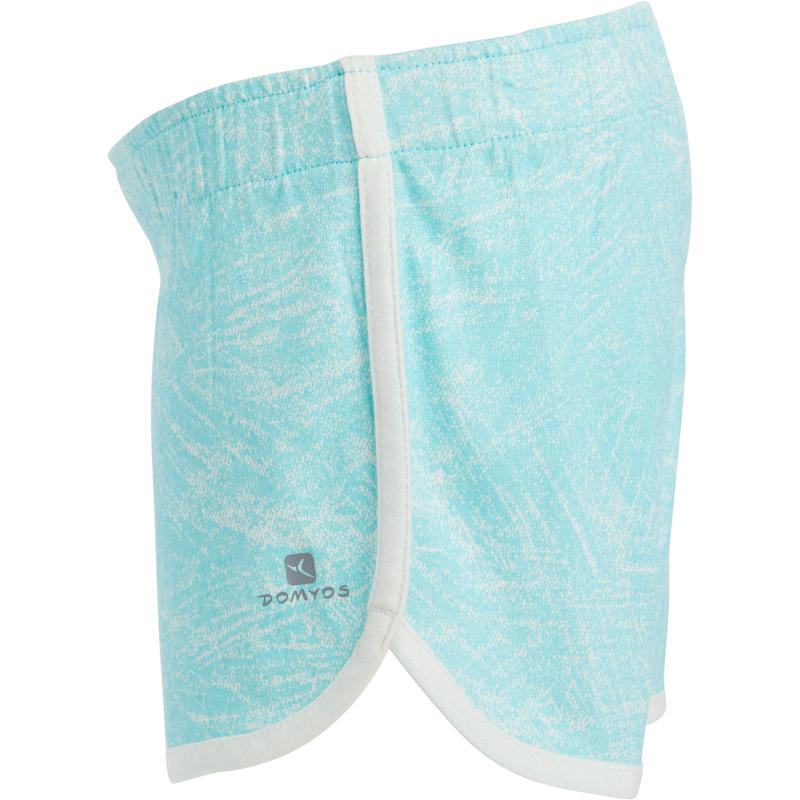 short blanc fille decathlon