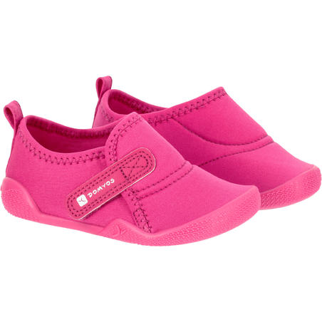 Ultralight Baby Gym Bootees Pink Decathlon