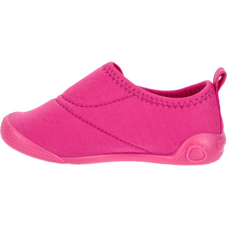 Ultralight Baby Gym Bootees Pink Decathlon