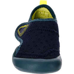 500 Babylight Gym Bootees - Navy Blue/Dark Grey