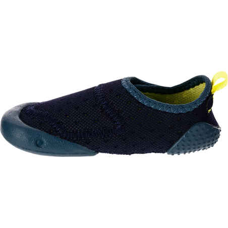 500 Babylight Gym Bootees - Navy Blue/Dark Grey