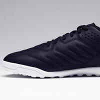 حذاء كرة قدم لملاعب النجيل الصناعي للكبار - Agility 100 Turf TF أسود/ أبيض