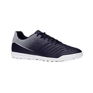 Men Football Shoes Agility 100 for Turf Black