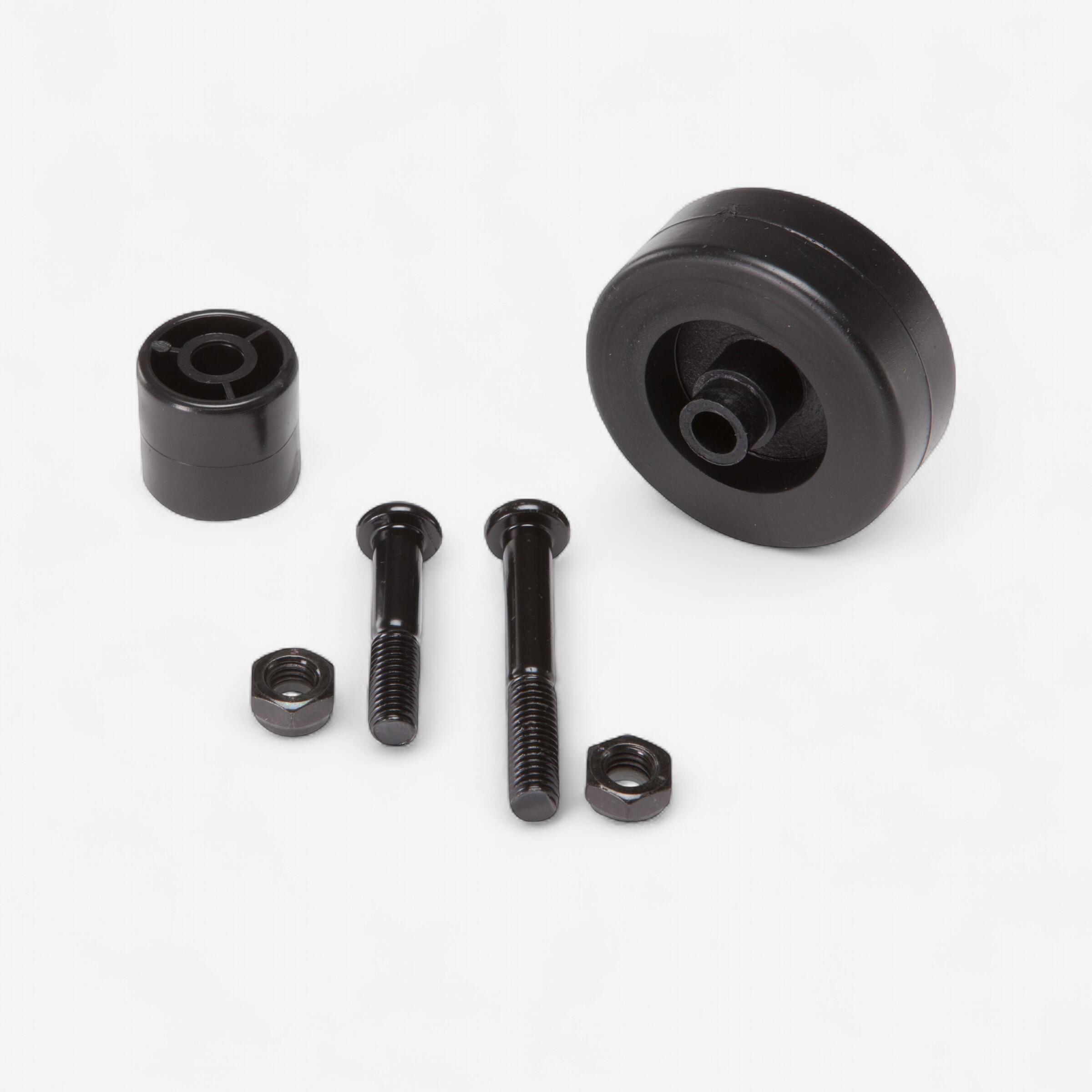 Carrello Portaoggetti In Legno Kinzo Con 4 Rotelle - Portatile, Capacità 150 Kg - Foto 3